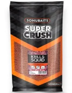 NIEUW!! Sonubaits SUPERCRUSH Krill & Squid 2 Kg