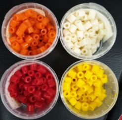 Captura Italiaantjes / Sweet Paste Rings - Orange