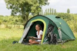 Coleman Kobuk Valley 3 Plus / 3 Persoons Tent - Groen -Exporteren Hengels Winkel 30374 coleman kobuk valley 3 plus