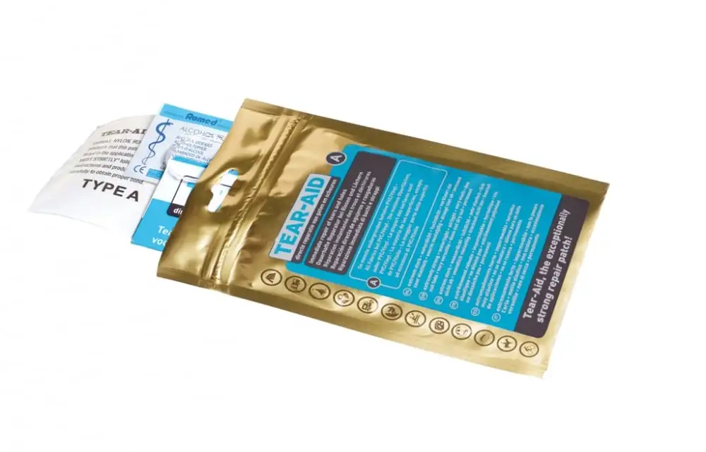 McNett Tear-Aid A Reparatie 3 McNett Tear-Aid A Reparatie