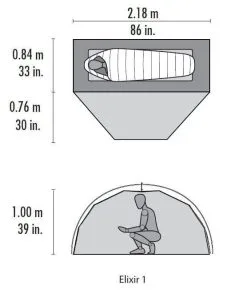 MSR Elixir 1 / 1 Persoons Tent Grijs 13 MSR Elixir 1 / 1 Persoons Tent Grijs -Exporteren Hengels Winkel 65660 msr elixir 1 1 persoons tent