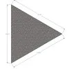 ML Schaduwdoek Driehoek 3,6 X 3,6 X 3,6 M - Grijs -Exporteren Hengels Winkel 71236 ml schaduwdoek driehoek 36 x 36 x 36