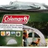 Coleman Event Shelter L - Zijwand Met Deur -Exporteren Hengels Winkel 75867 coleman event shelter l sunwall with door silver