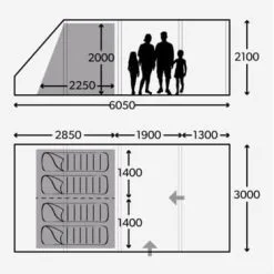 Dometic Rarotonga FTT 401 TC 4-persoons Opblaastent 7 Dometic Rarotonga FTT 401 TC 4-persoons Opblaastent -Exporteren Hengels Winkel 85417 dometic rarotonga ftt 401 tc 4 persoons opblaastent
