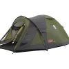 Coleman Darwin 3 Plus / 3 Persoons Tent - Groen -Exporteren Hengels Winkel 88417 coleman darwin 3 plus 3 persoons tent groen